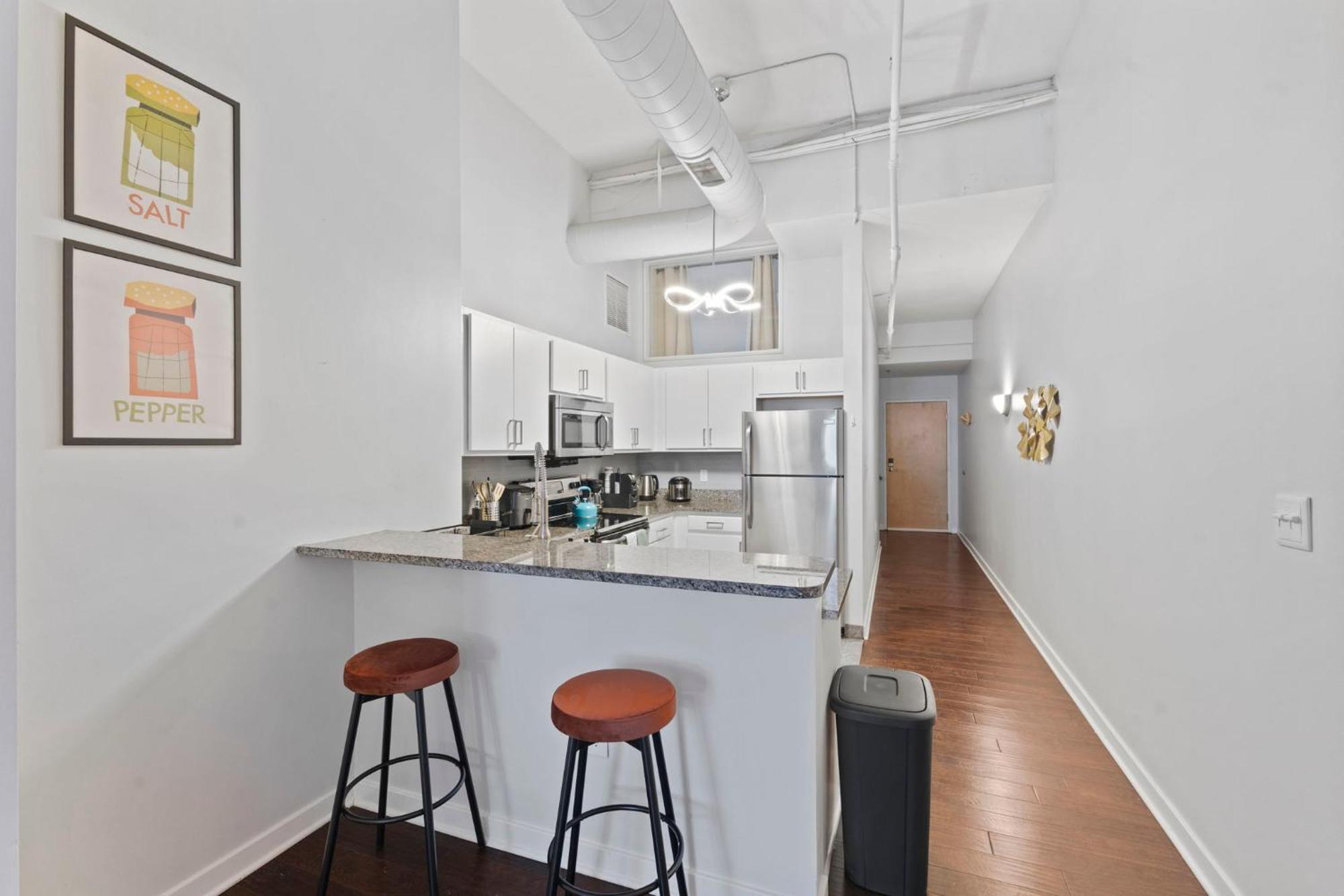 Apartmán Indy Loft - Monument Circle - Sleeps 7 - Convention Walkable Indianapolis Exteriér fotografie